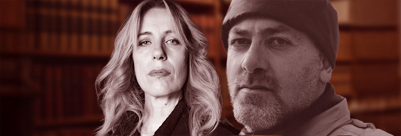 Ginevra Di Marco e Franco Arminio