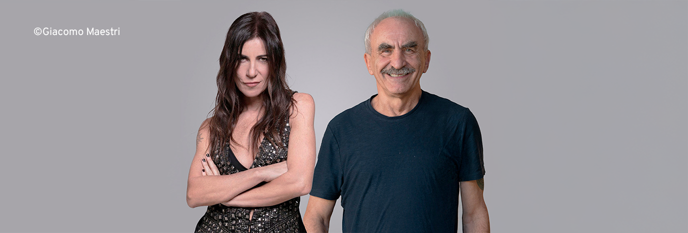 Paola Turci e Gino Castaldo