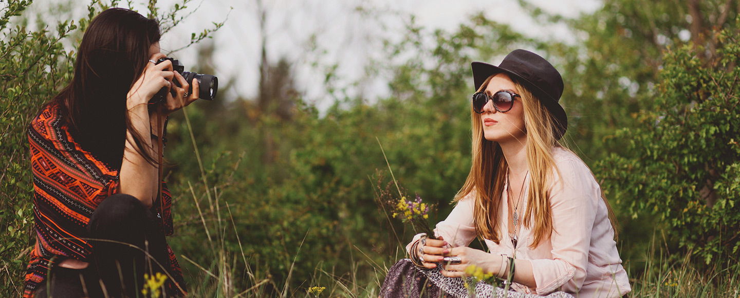 Portraits in ambient light