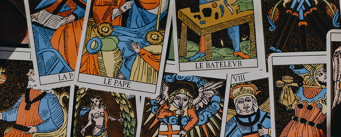 Tarot, allegories of well-being