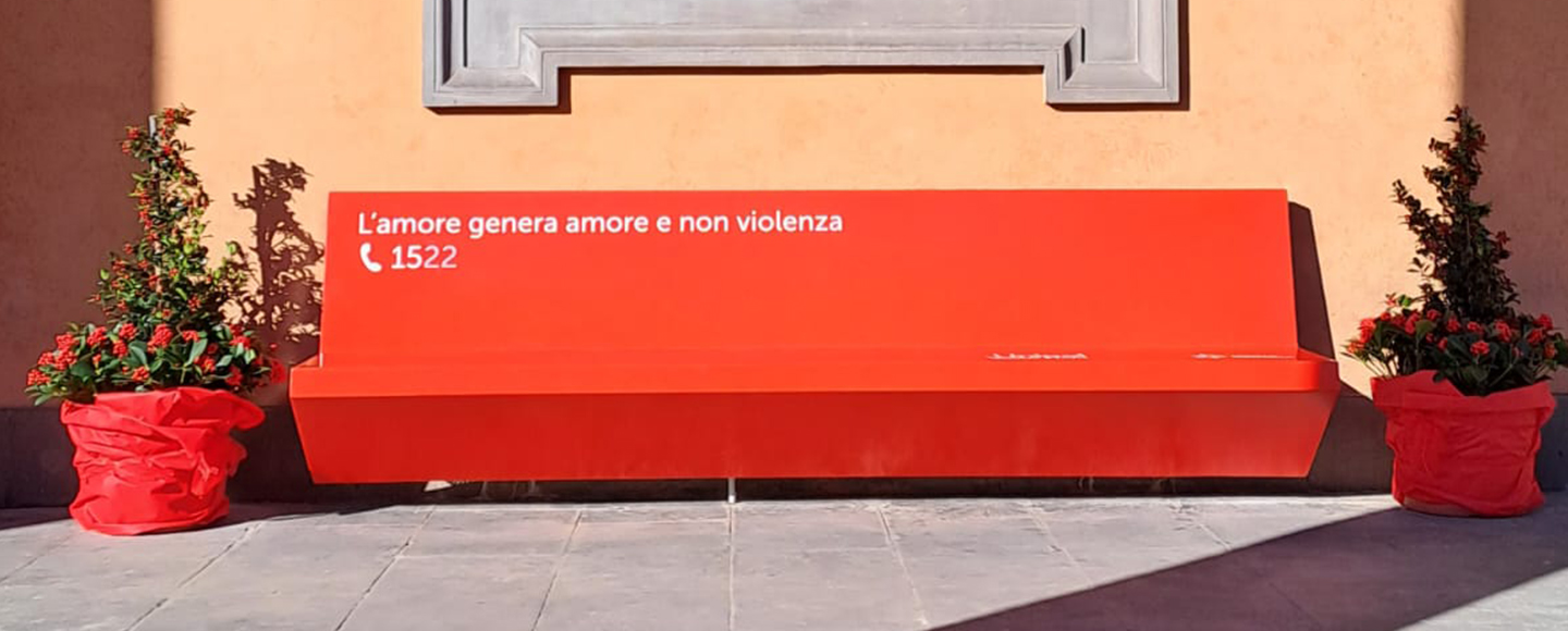 Inaugurazione Panchina Rossa