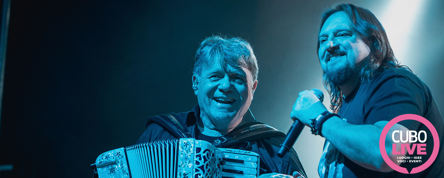 Beppe Carletti e Yuri Cilloni of Nomadi