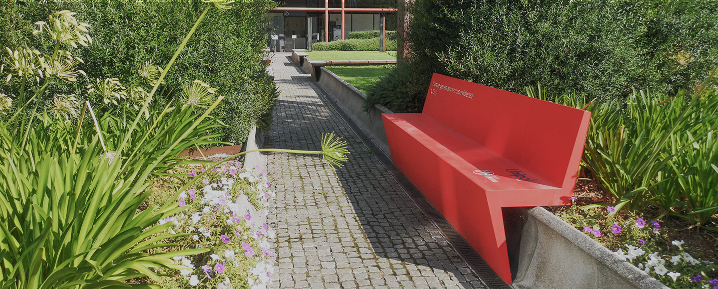 Inaugurazione della Panchina Rossa